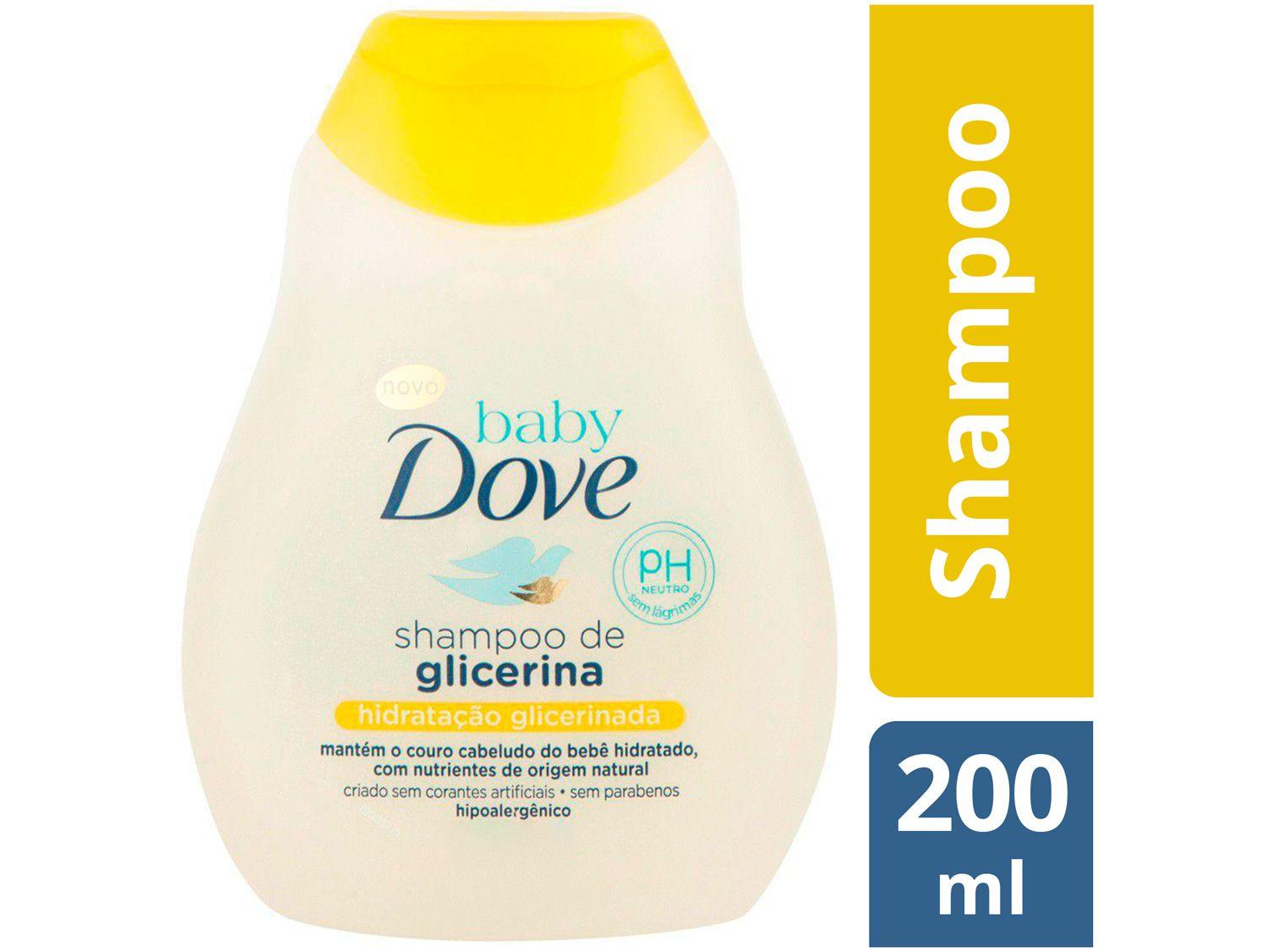 Shampoo Infantil Dove Baby Hidratação Glicerinada 200ml Shampoo