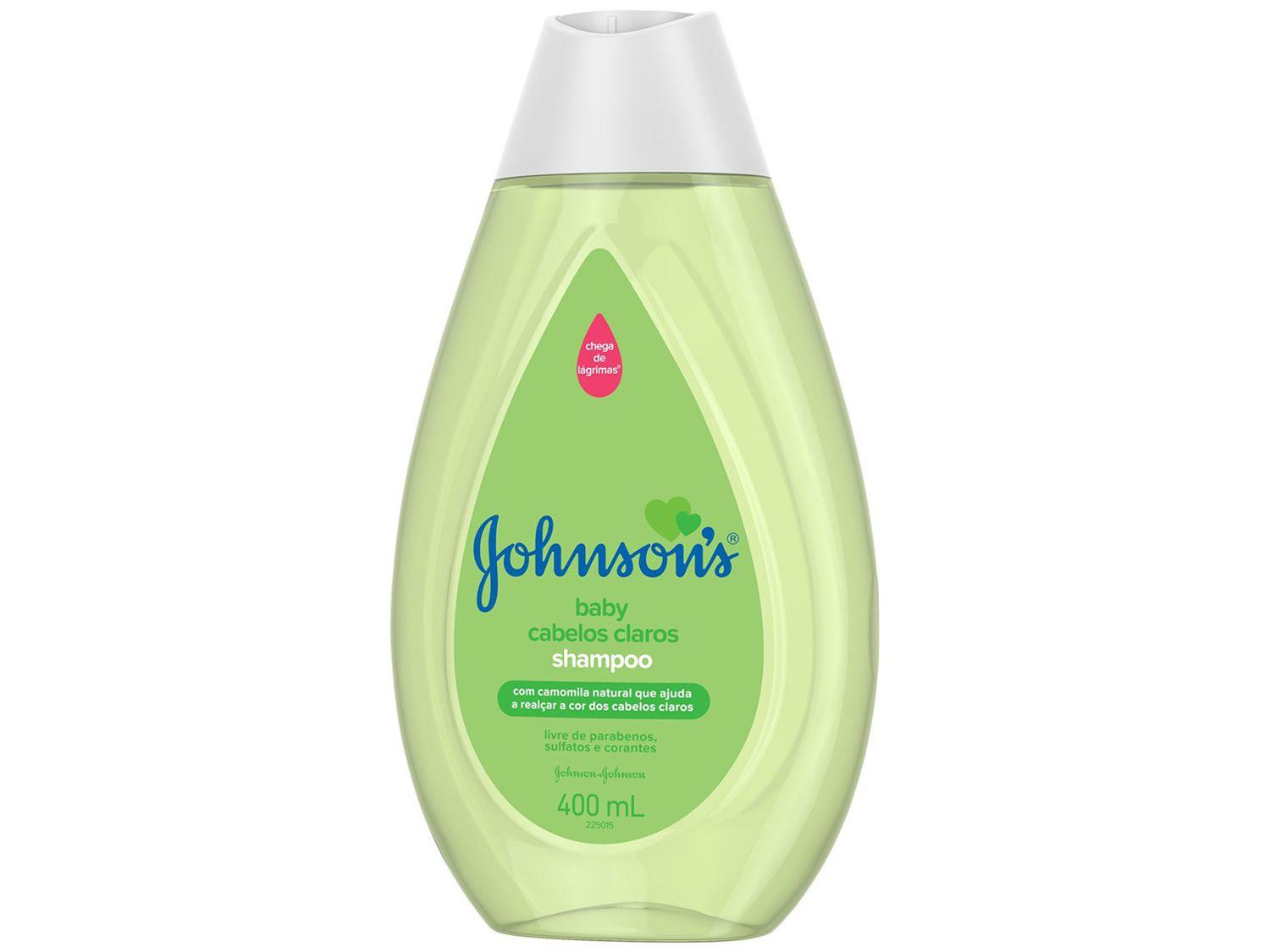 Shampoo Johnsons Baby Cabelos Claros 400ml Shampoo Infantil Magazine Luiza
