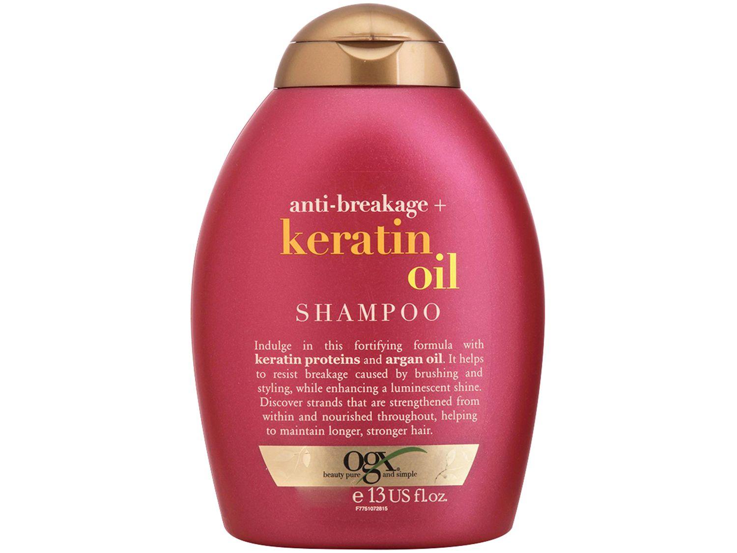 Shampoo Ogx Keratin Oil 385ml Shampoo Magazine Luiza