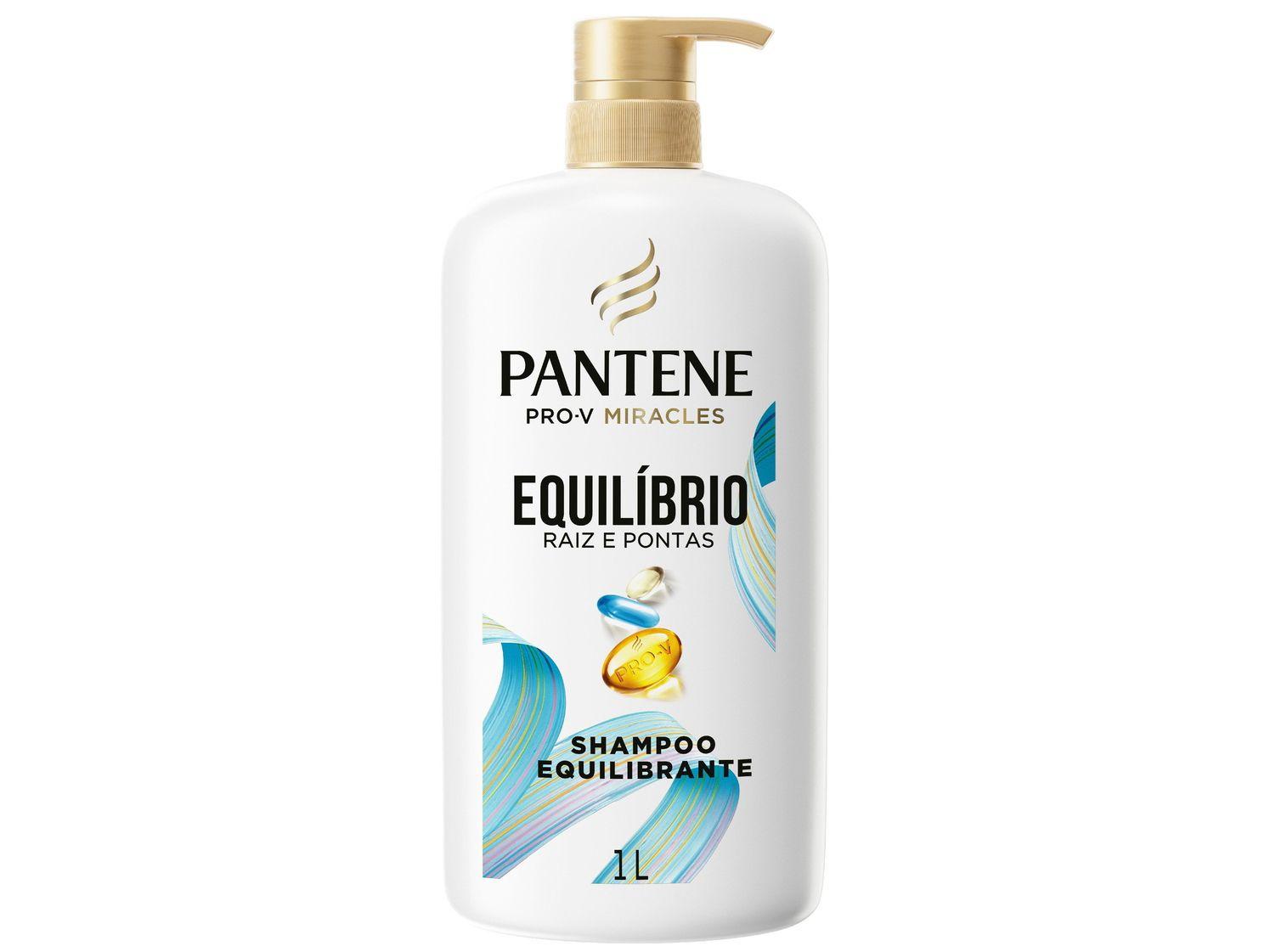 Shampoo Pantene Pro-V Miracles Equilíbrio Raiz e Pontas 1L