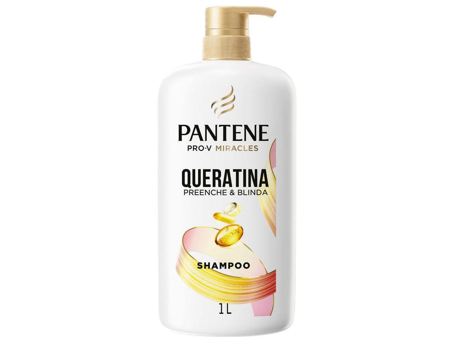 Shampoo Pantene Pro-V Miracles Queratina Preenche & Blinda 1L