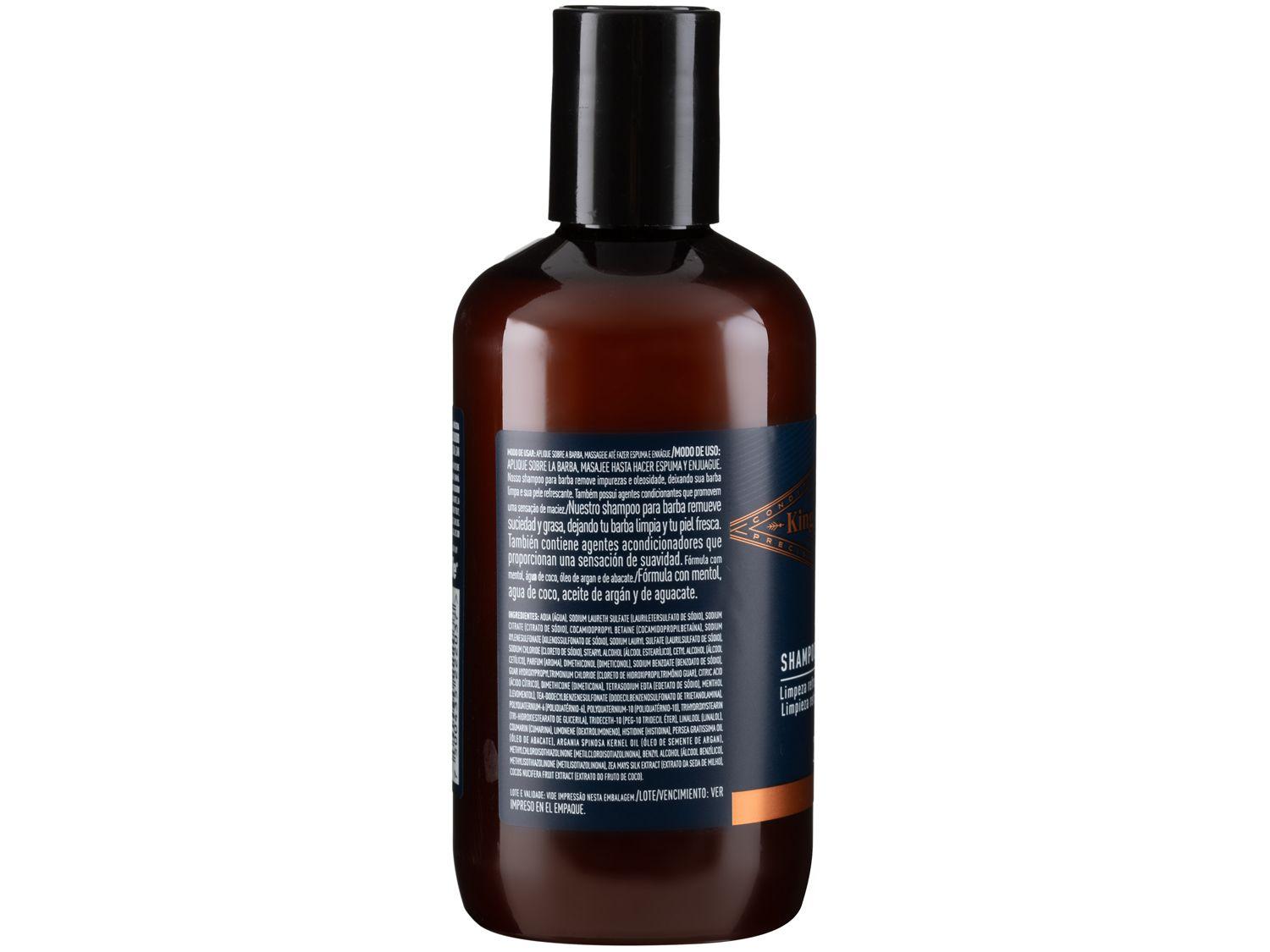 Shampoo para Barba Gillette King C 241ml