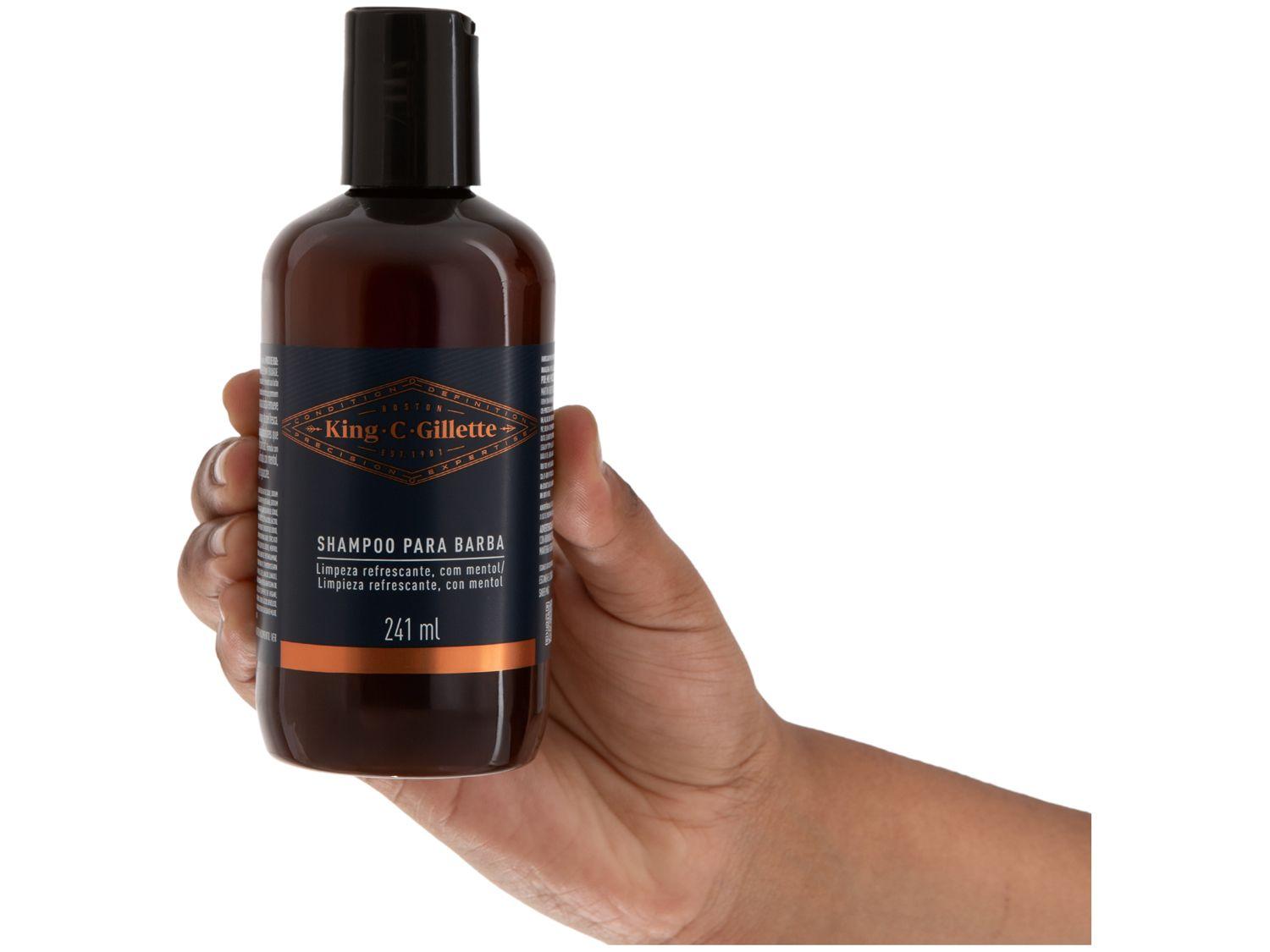 Shampoo para Barba Gillette King C 241ml