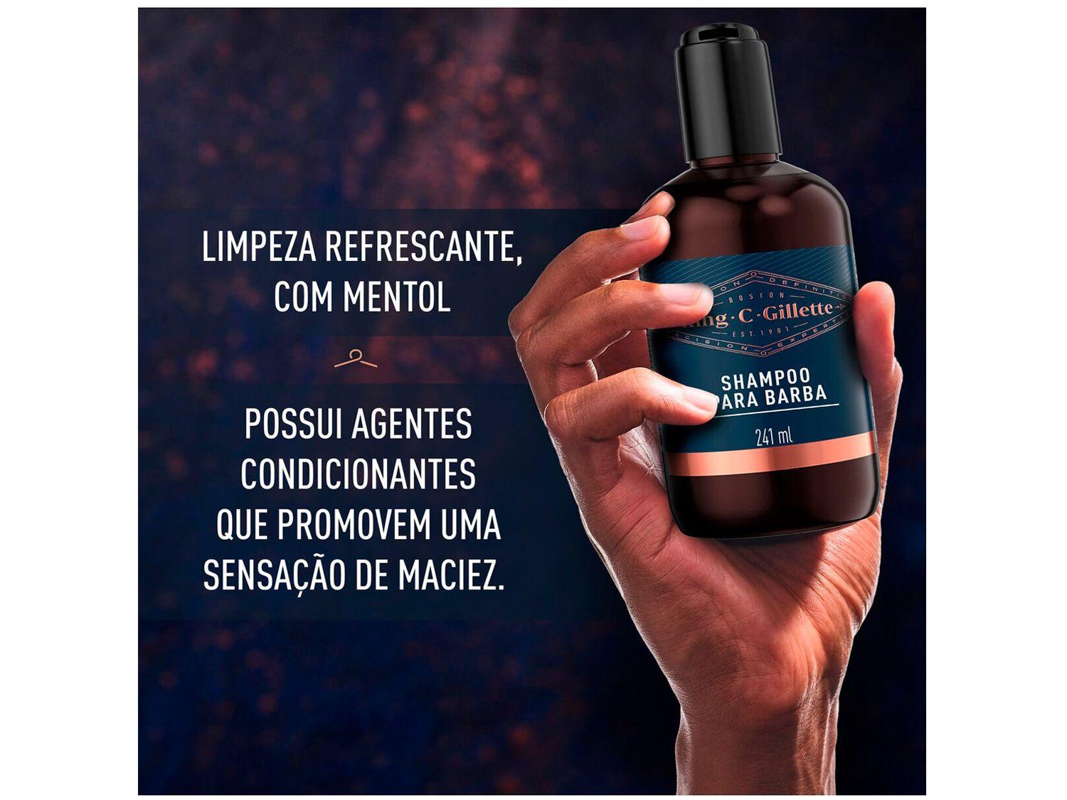 Shampoo para Barba Gillette King C 241ml