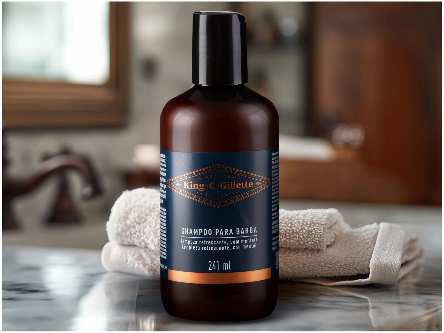 Shampoo para Barba Gillette King C 241ml