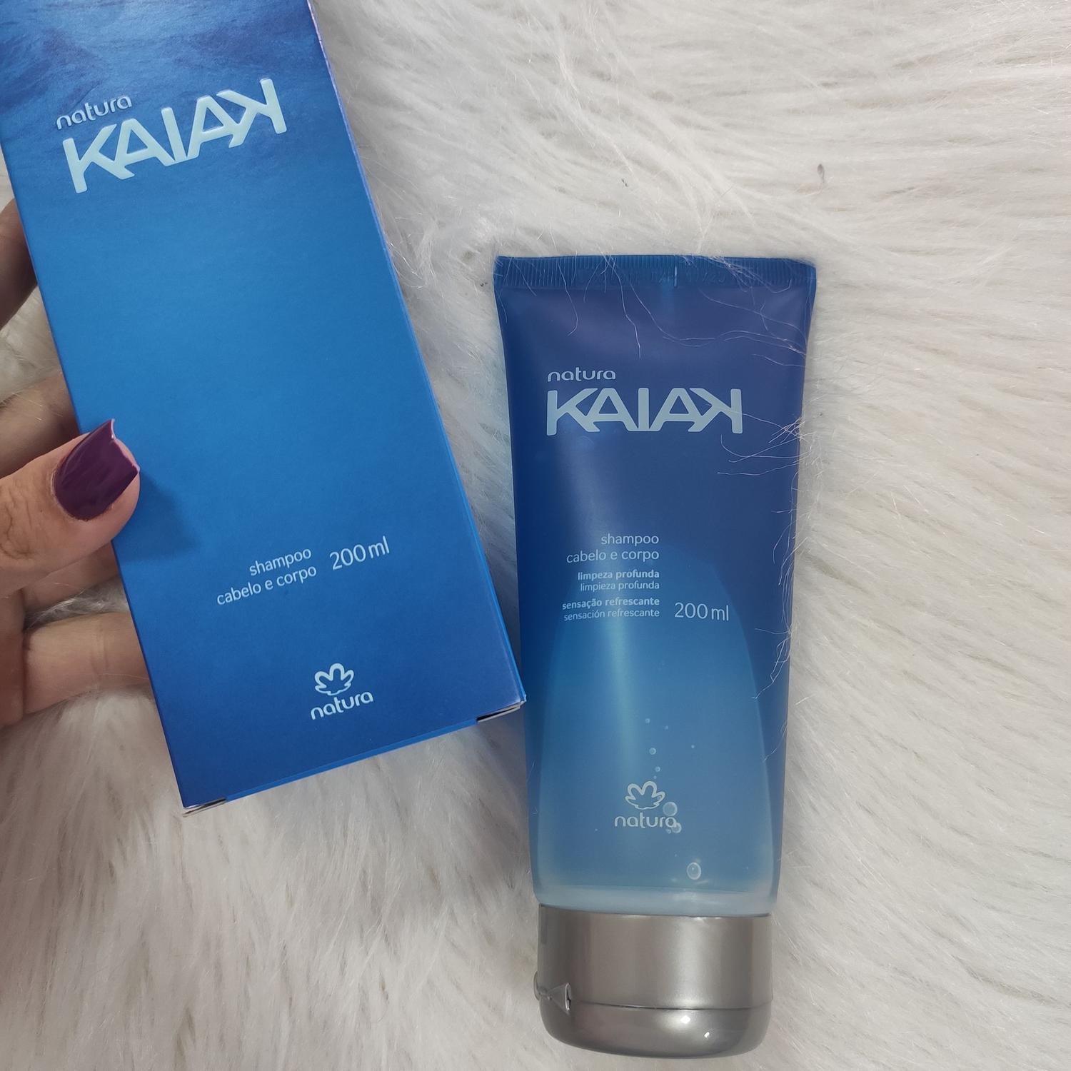 Shampoo para cabelo e corpo Kaiak Natura 200ml - Avon - Shampoo - Magazine  Luiza