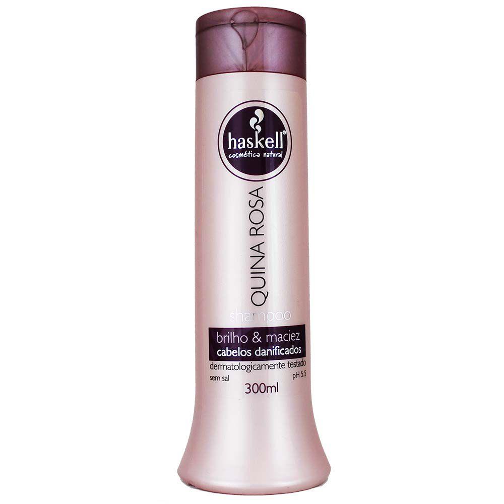 Shampoo Quina Rosa 300ml Haskell Produtos para o