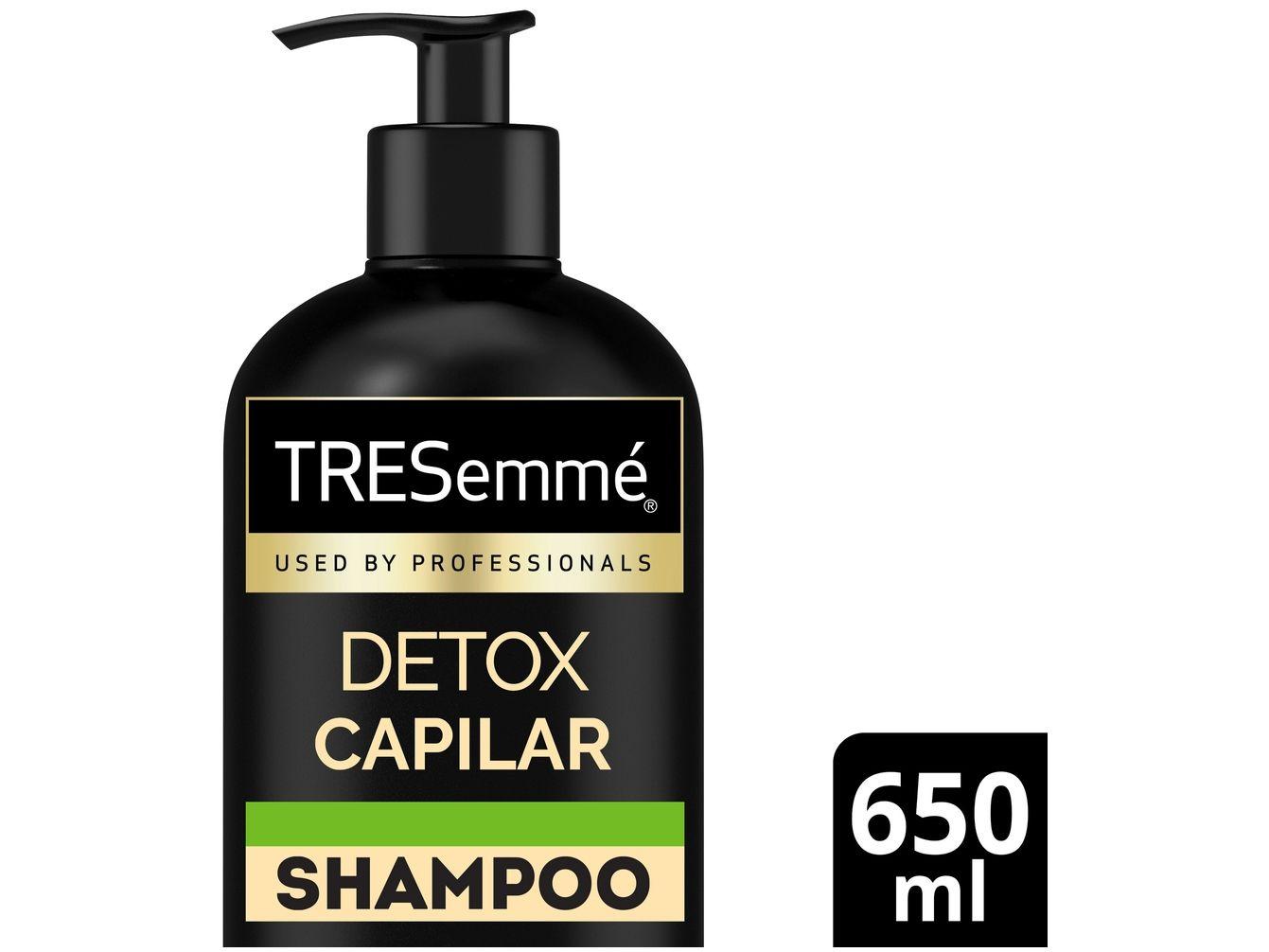 Shampoo TRESemmé Detox Capilar 650ml