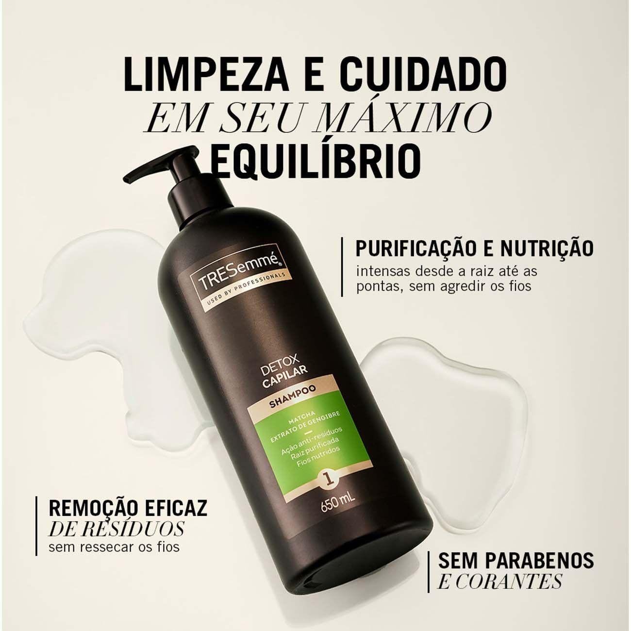 Shampoo TRESemmé Detox Capilar 650ml| 650ml | Shopping | LATAM Pass