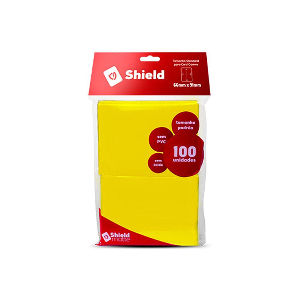 Shield Matte 100 Un Sleeves Protetor Cartas Pokemon Magic