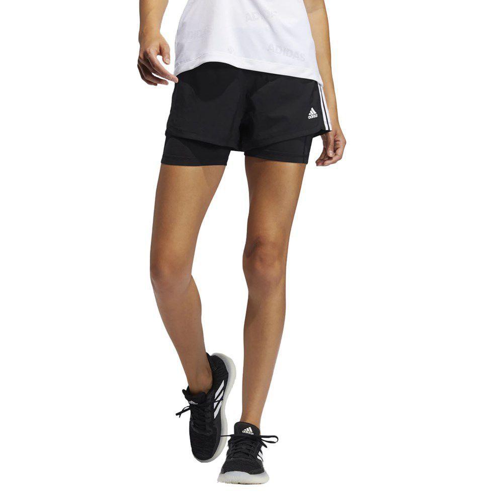 short adidas feminino 3 stripes
