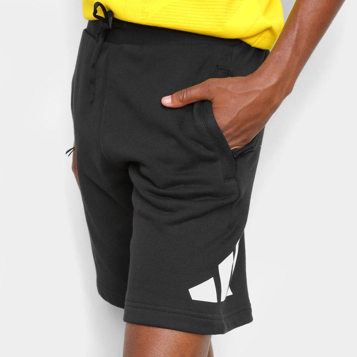 short de moletom da adidas