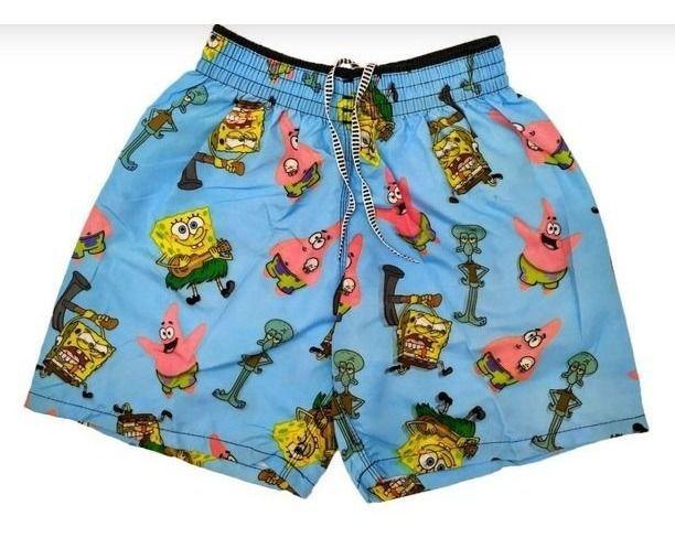 Bermuda masculina do bob esponja Clearance
