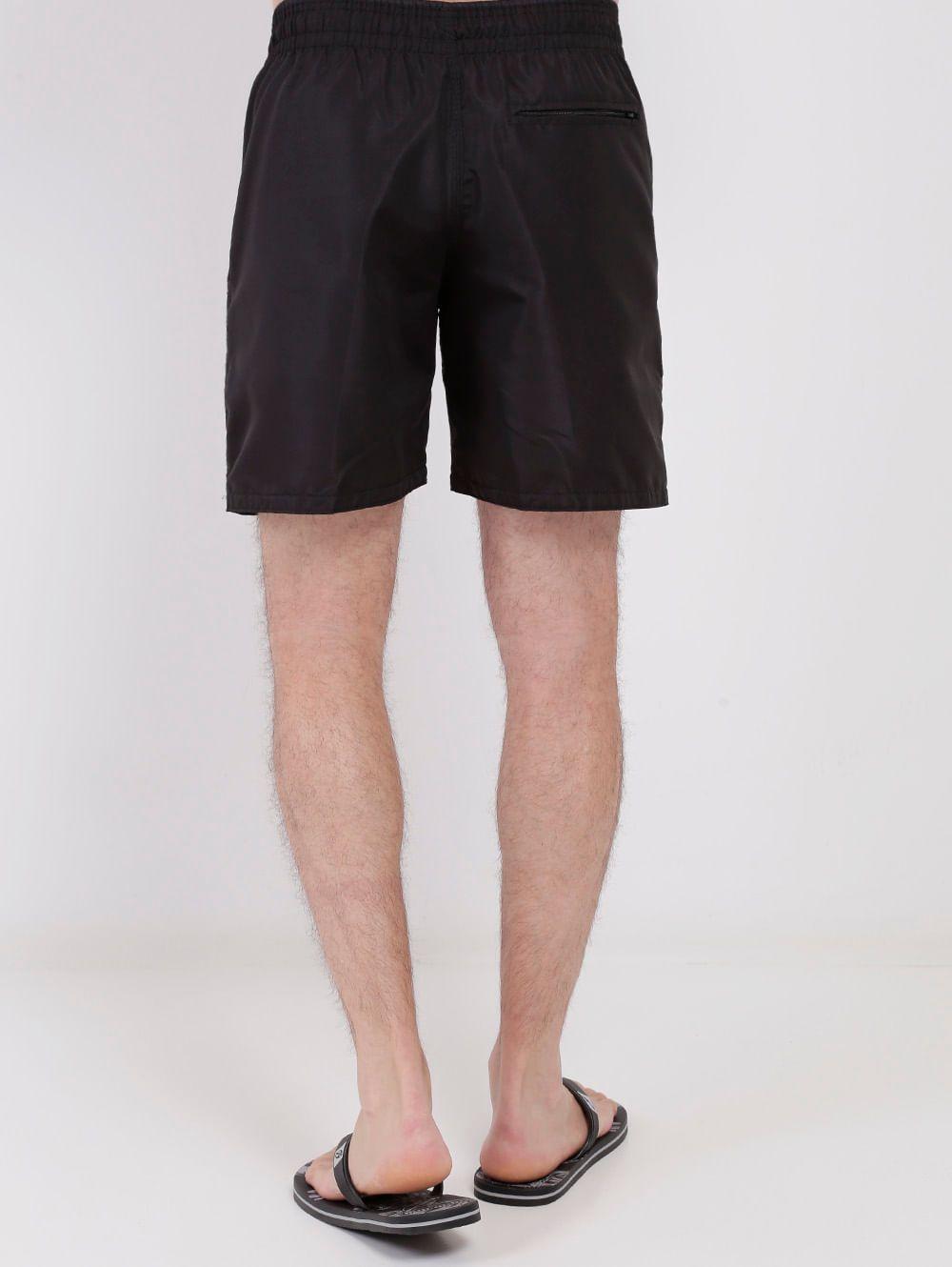 short de tecido masculino