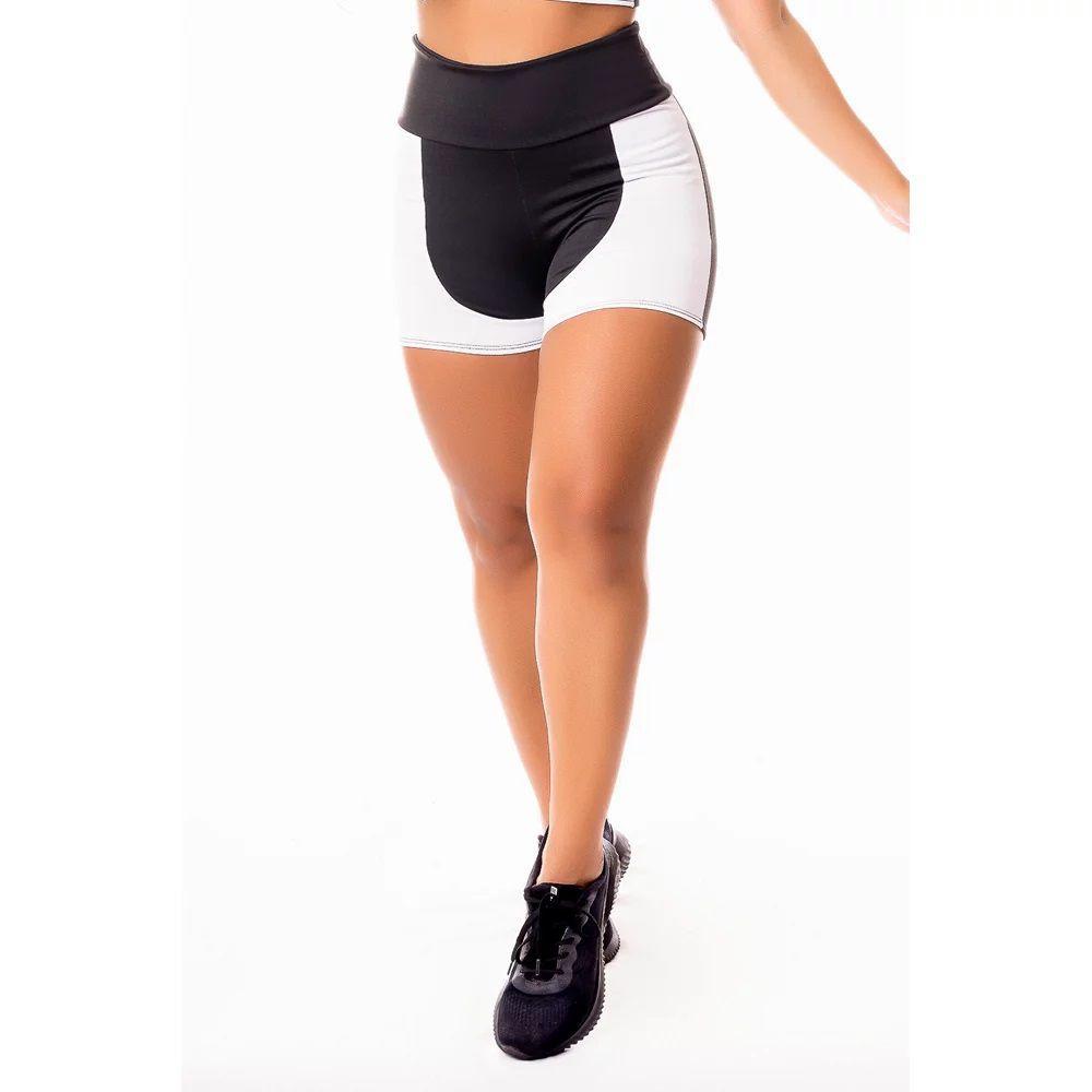 short academia feminino
