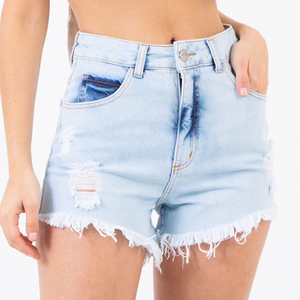 lady rock short jeans