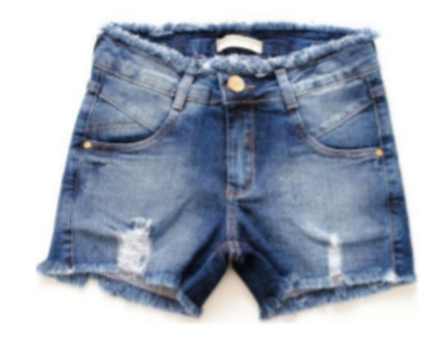 shorts jeans juvenil feminino
