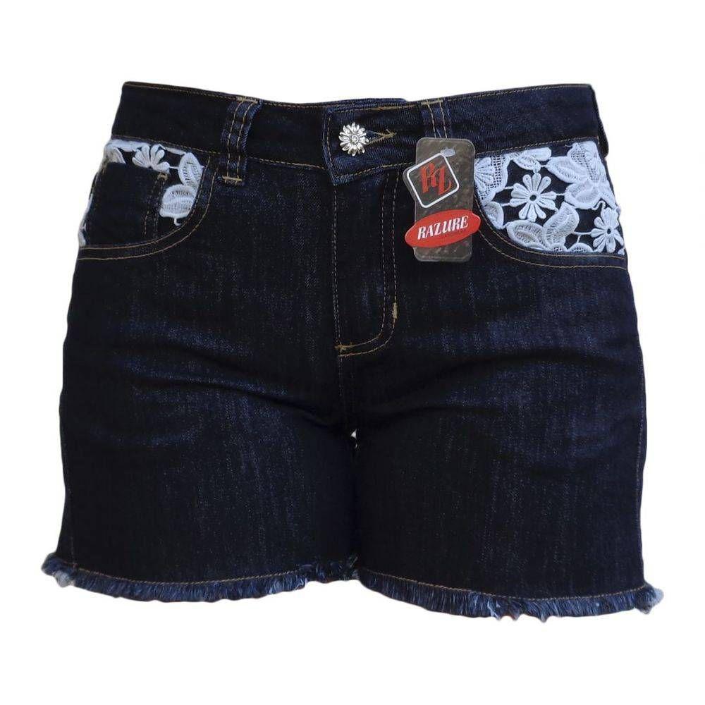 short jeans preto