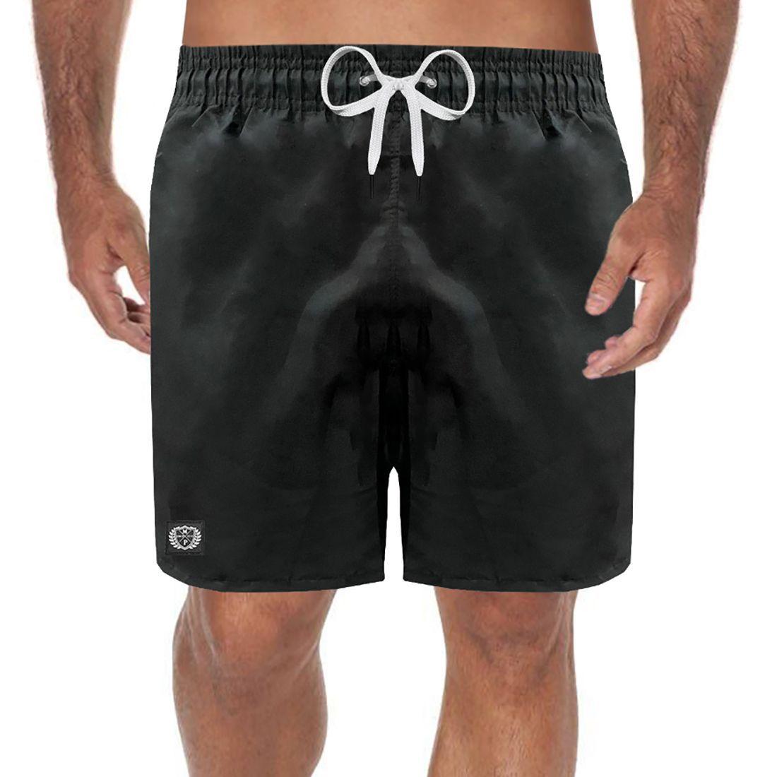 short praia branco masculino