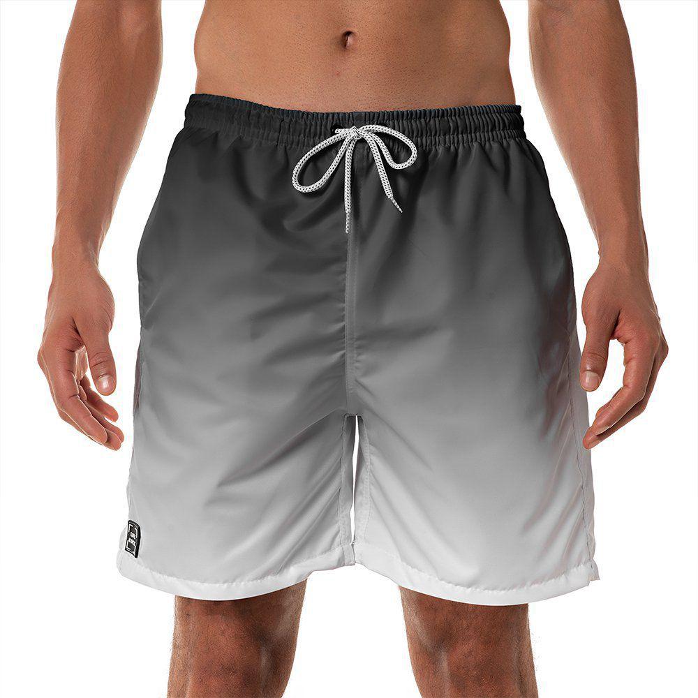 short praia branco masculino