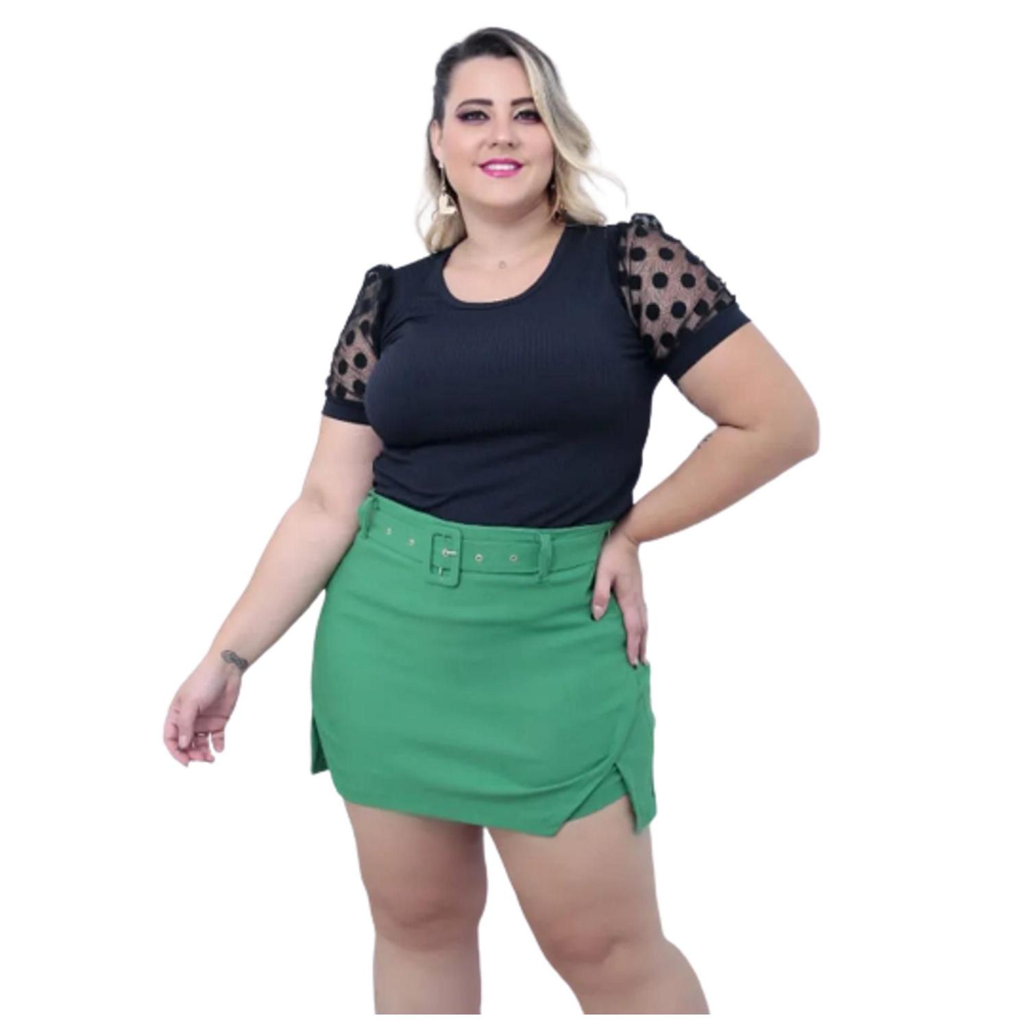 Bengaline Plus Size Modelos De Saia Bengaline Plus Size