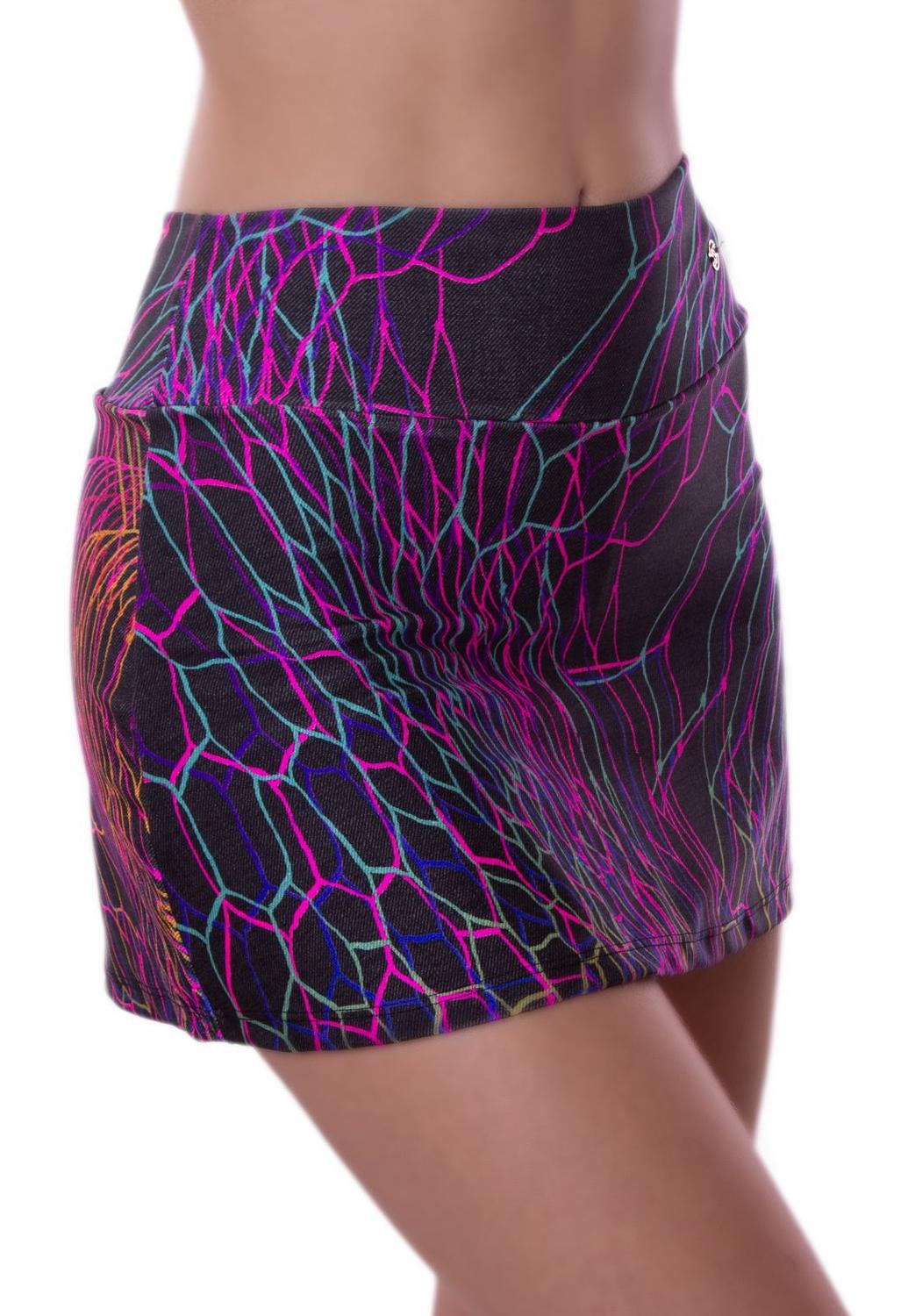 short larguinho estampado