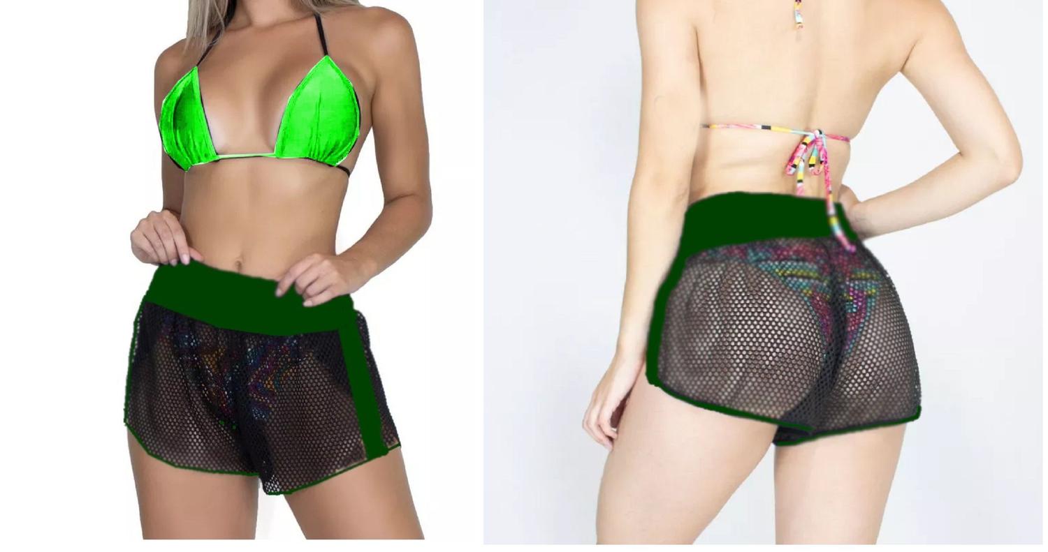 saida de praia com short