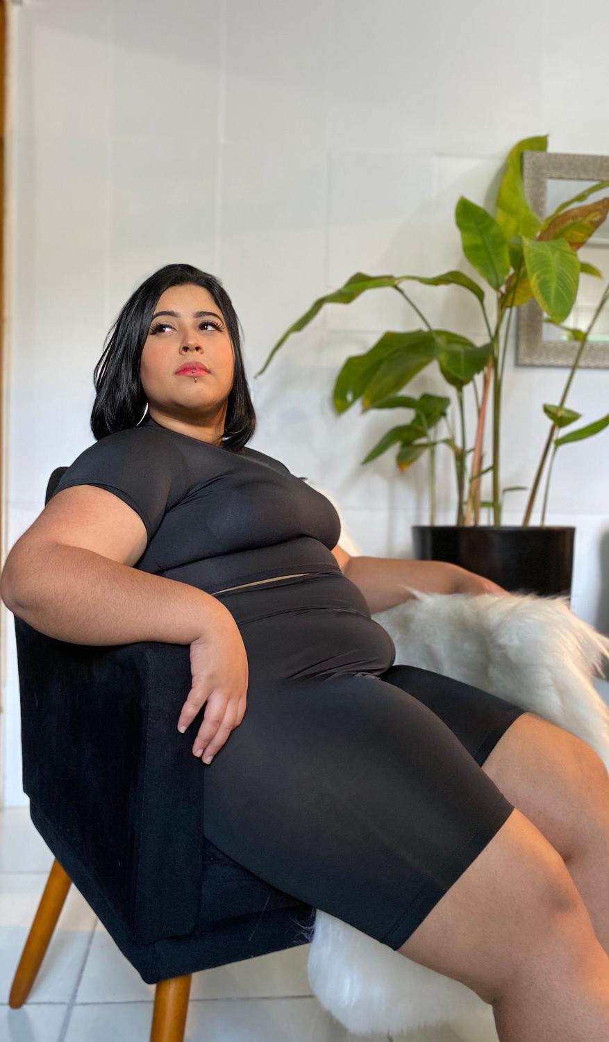 segunda pele plus size feminina