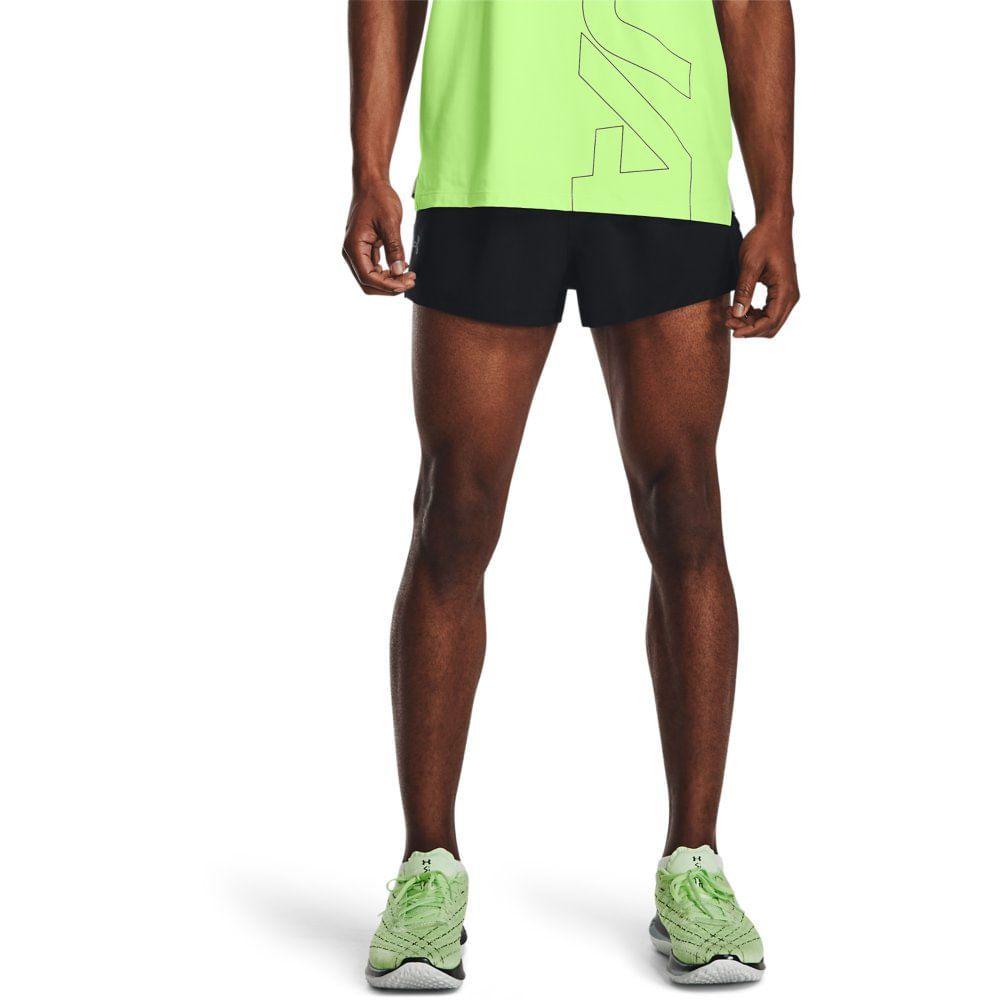 Shorts de Corrida Masculino Under Armour Launch SW Split Shorts de Corrida Masculino Under Armour Launch SW Split