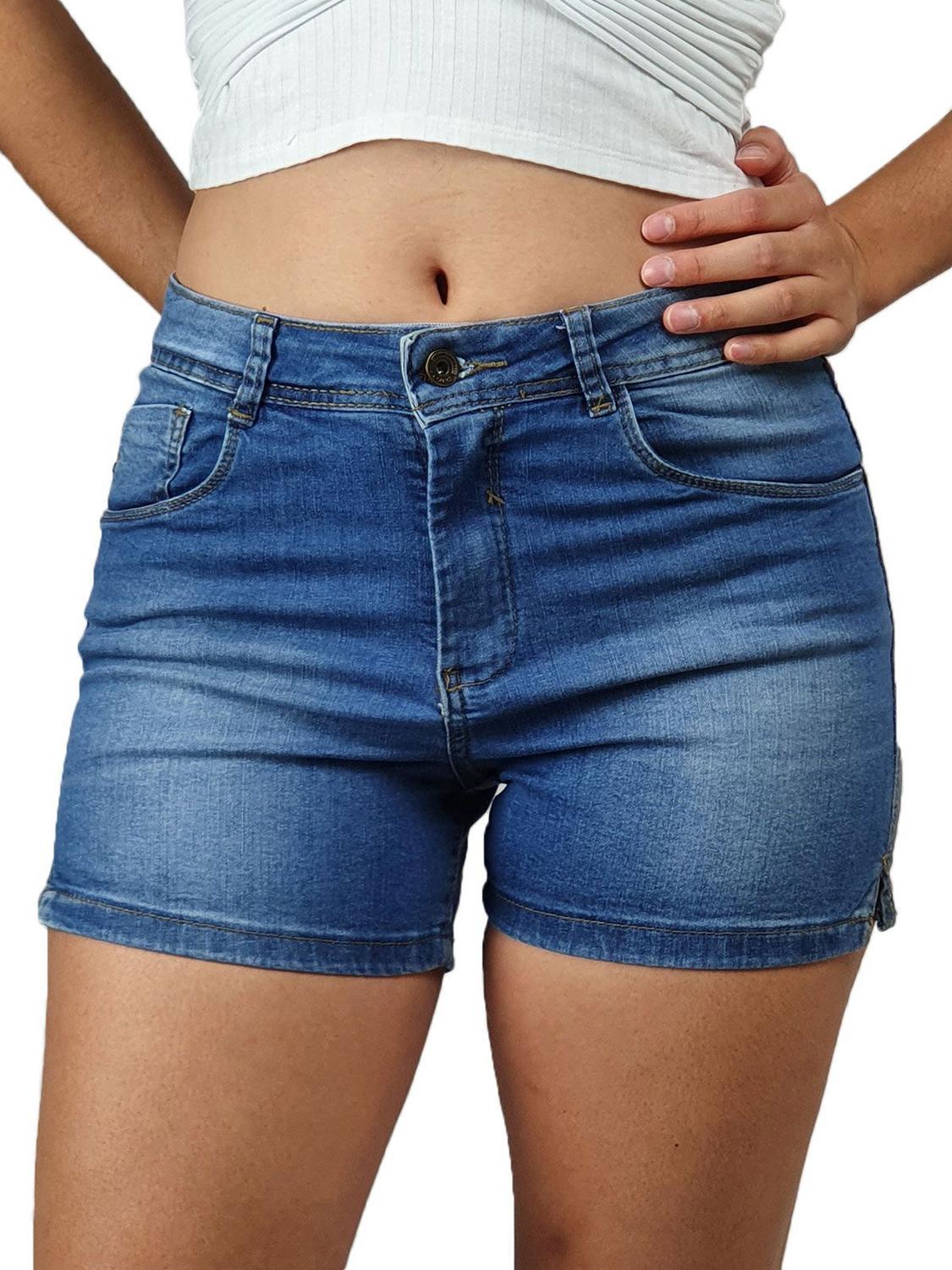 shorts jeans nao muito curto