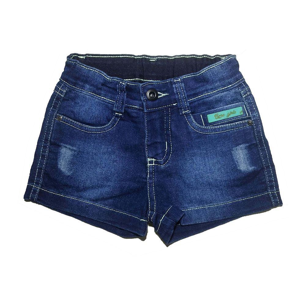 short feminino infantil