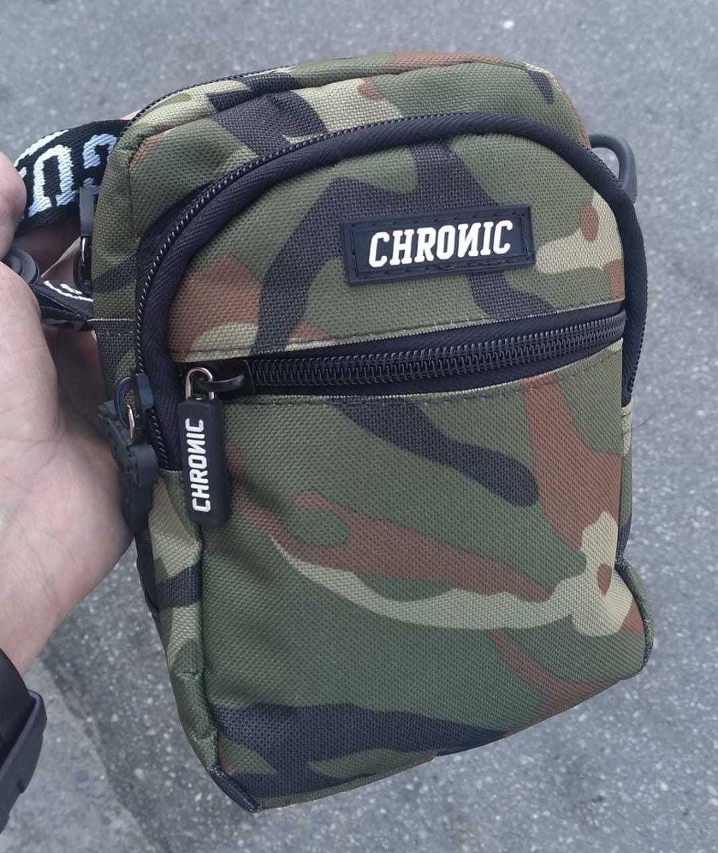shoulder bolsa chronic camuflada