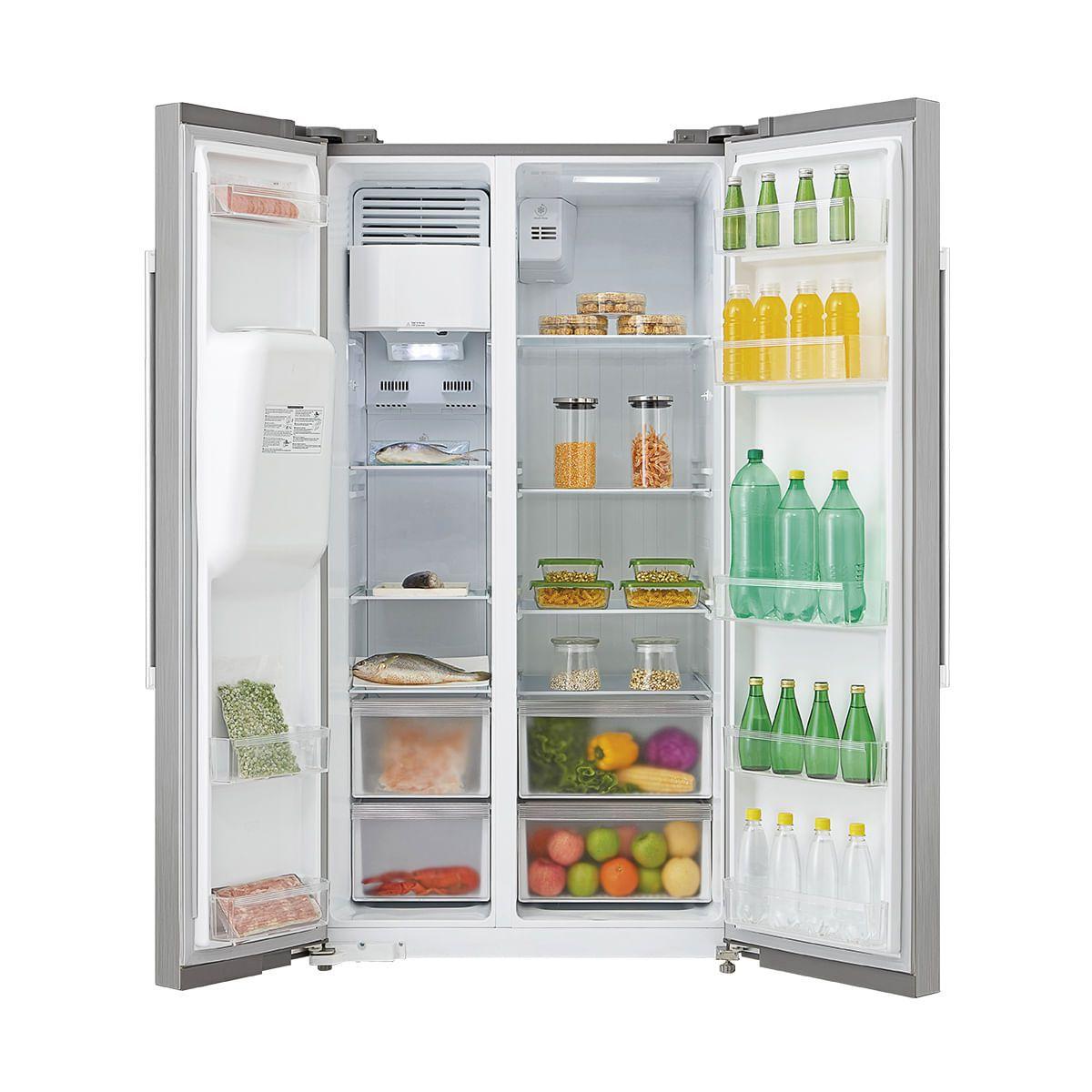 Side By Side Philco PRF520DI Geladeira e Freezer Geladeira