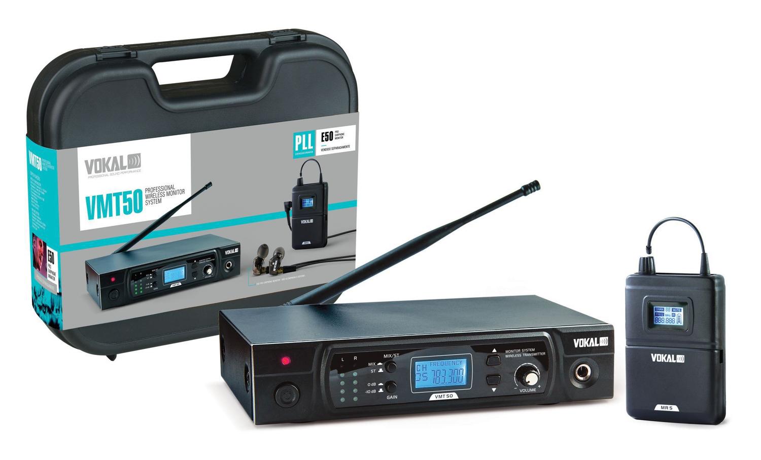 Sistema Monitor S/Fio Vokal Vmt50 - Monitor de Áudio - Magazine Luiza