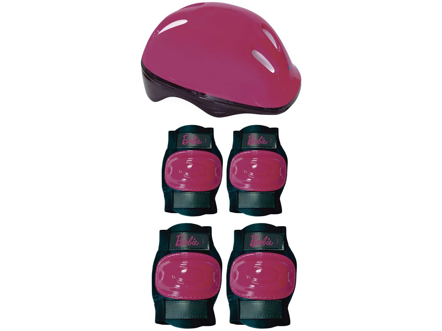 Skate Barbie Fun com Kit de Proteção