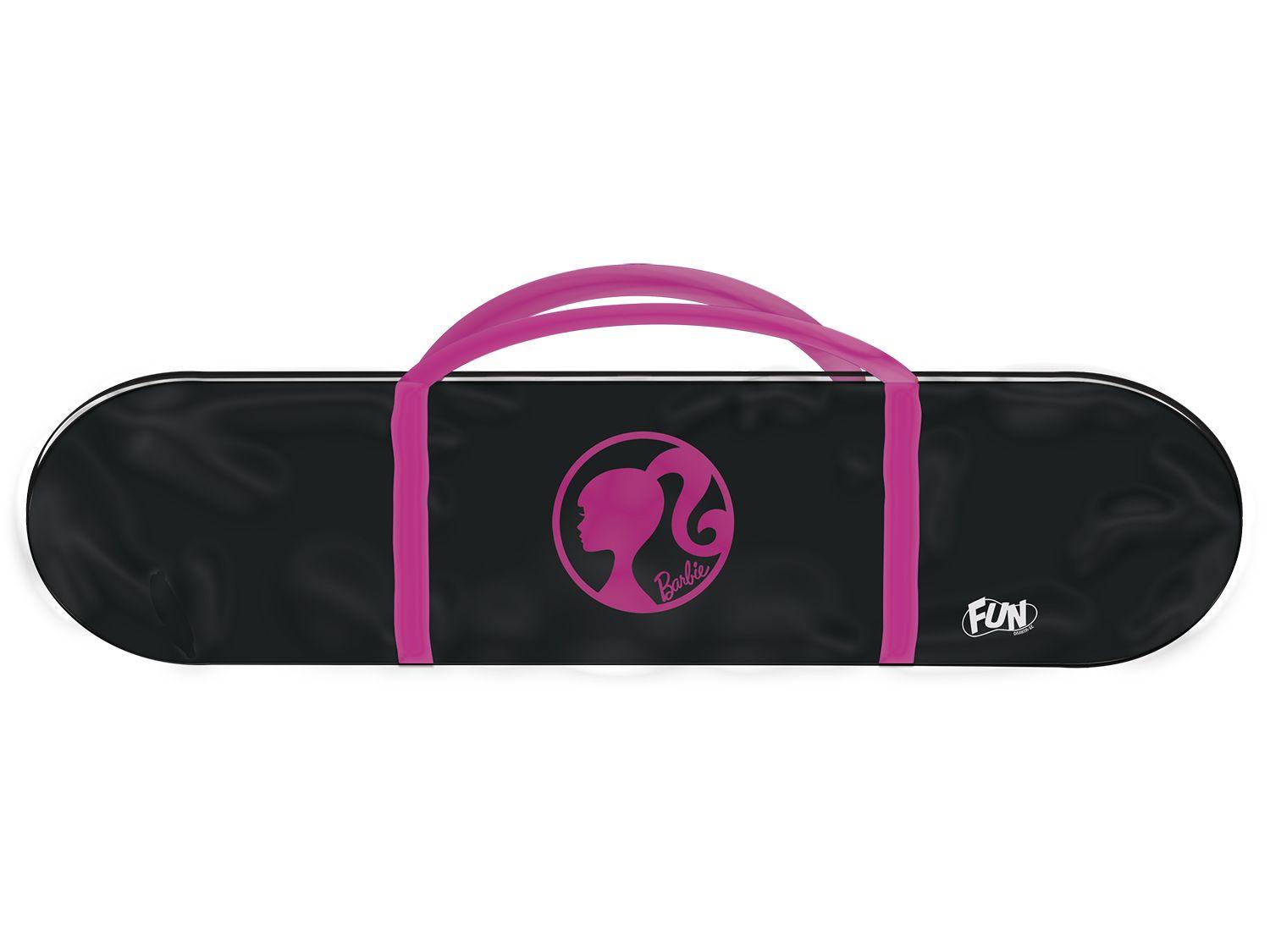 Skate Barbie Fun com Kit de Proteção