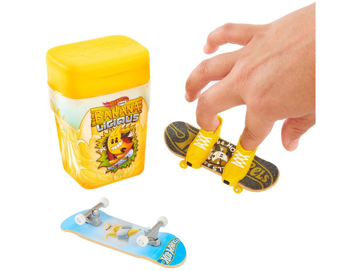Skate de Dedo Mattel Hot Wheels Pacote de 