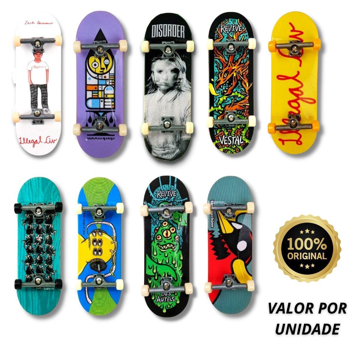 Skate De Dedo Teck Deck Skate Original Fingerboard Teck Deck