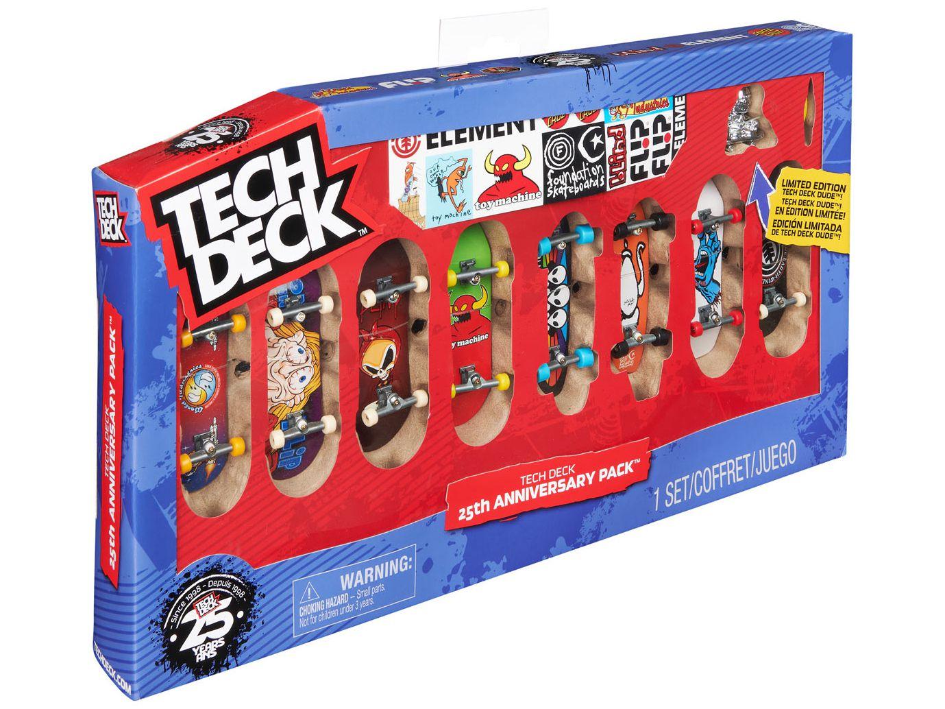 Kit Tech Deck Skate de Dedo com 4 Unidades - Sunny