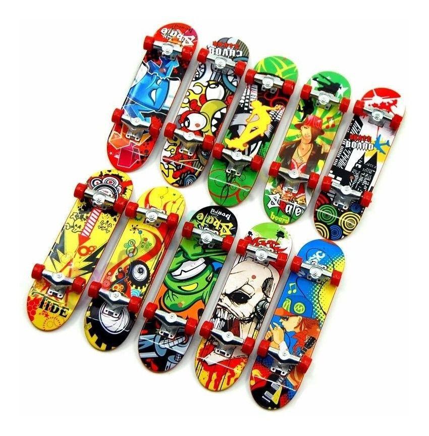 Skate De Dedo Profissional Tech Deck - Board Com Adesivos