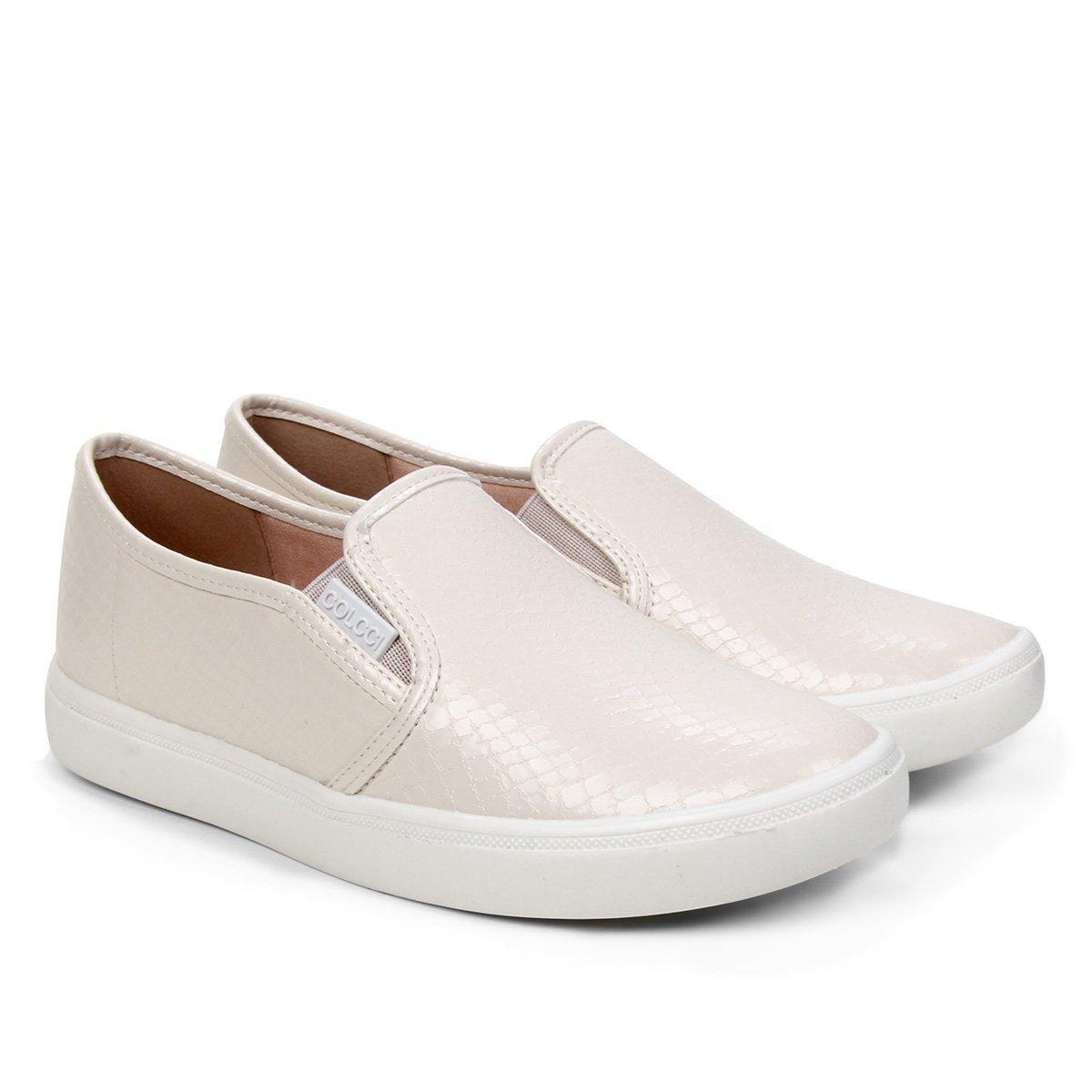 slip on colcci feminino