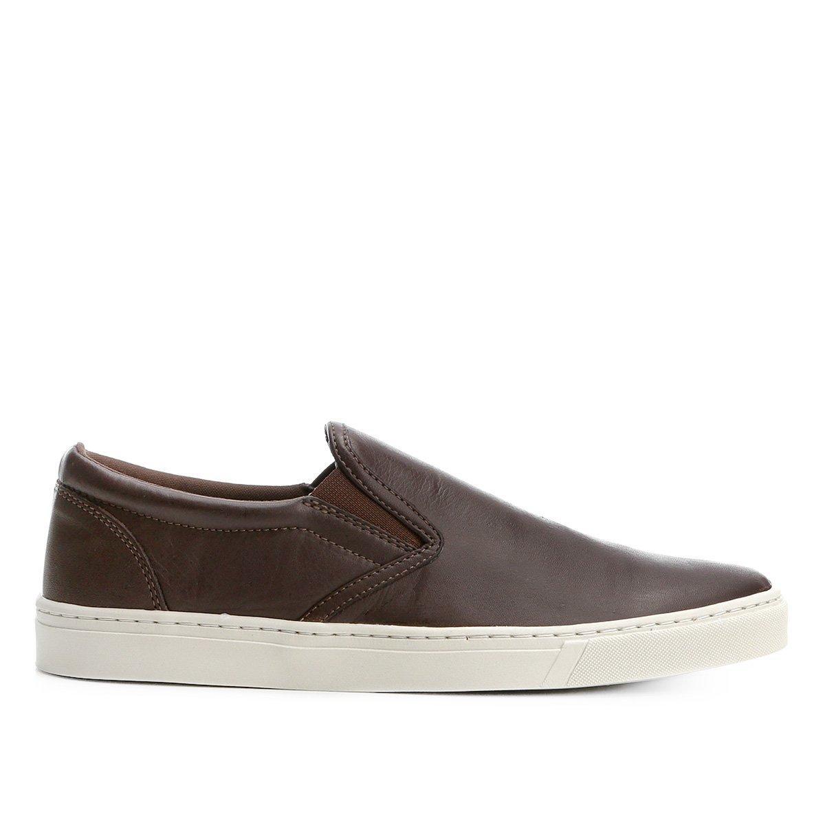 slip on couro walkabout tóquio masculino
