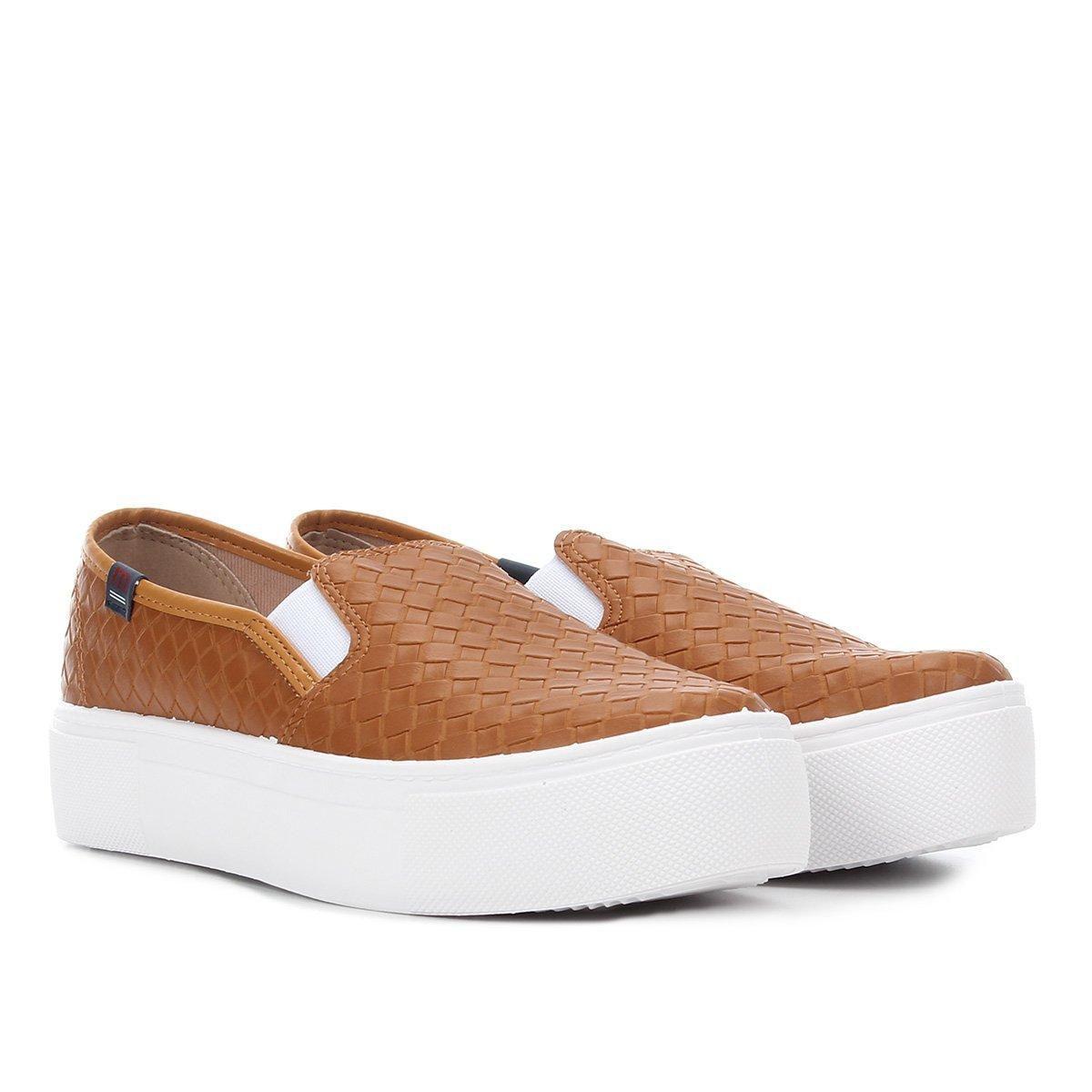 Slip On Moleca Flatform Tressê Feminino - Slipper / Slip On Feminino -  Magazine Luiza