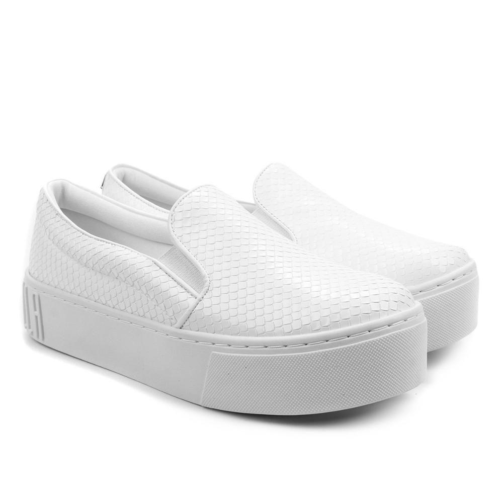 Slip On Santa Lolla Caixa Alta Snake Feminino - Slipper / Slip On Feminino  - Magazine Luiza