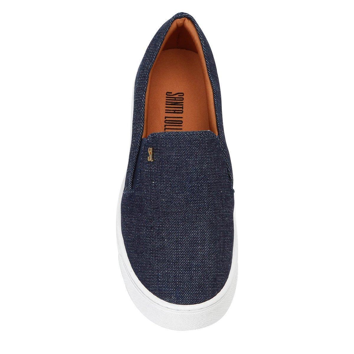 Slip On Santa Lolla Jeans Logo Feminino - Slipper / Slip On Feminino -  Magazine Luiza