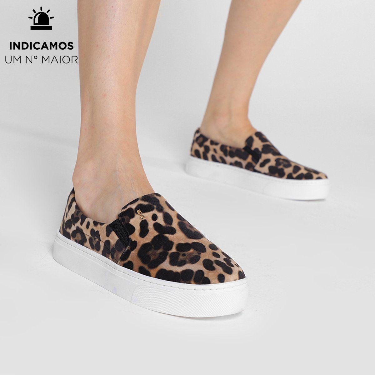 Tenis Slip On Santa Lolla Zattini Tenis Slip On OnÃ§a Santa Lolla