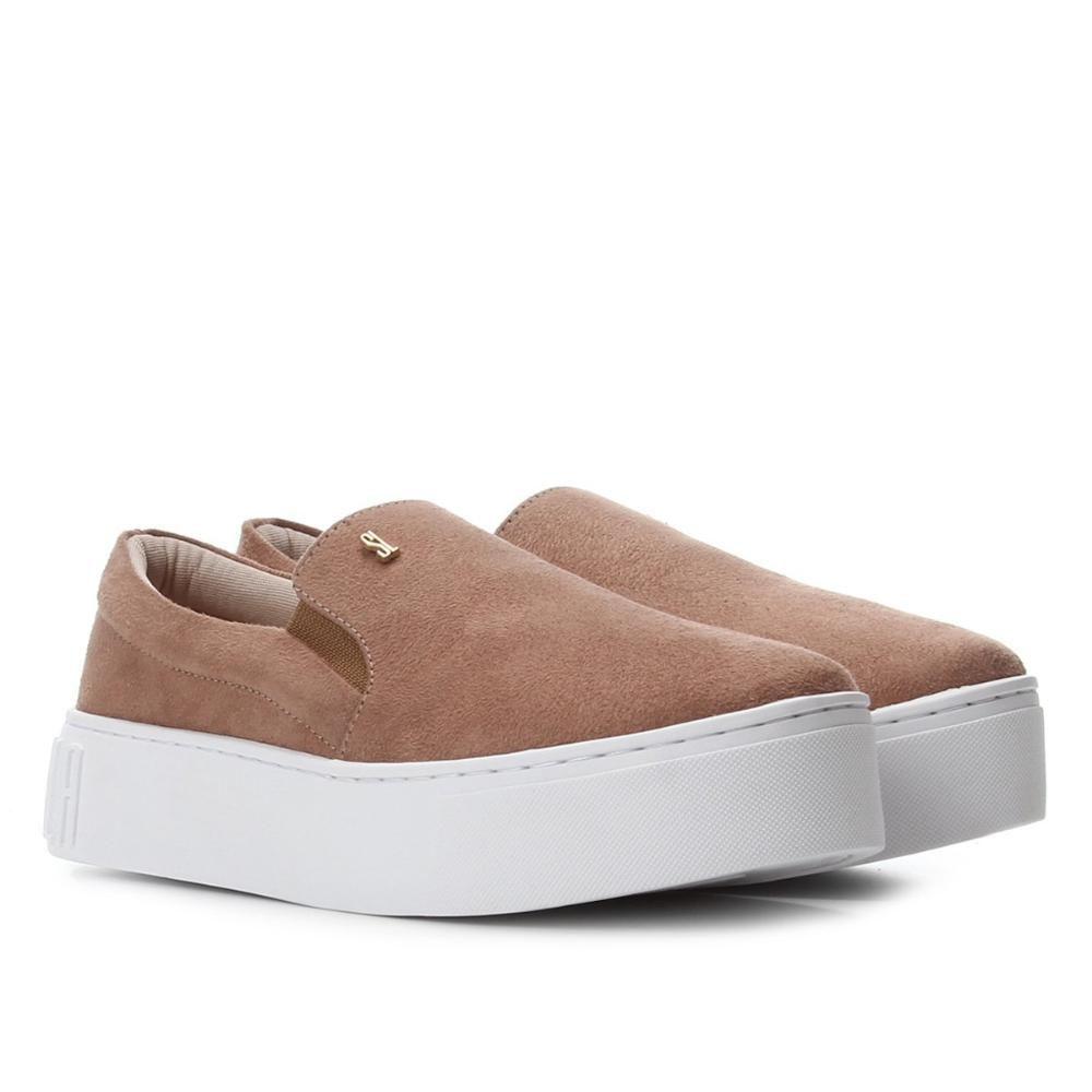 slip on flatform santa lolla básico feminino