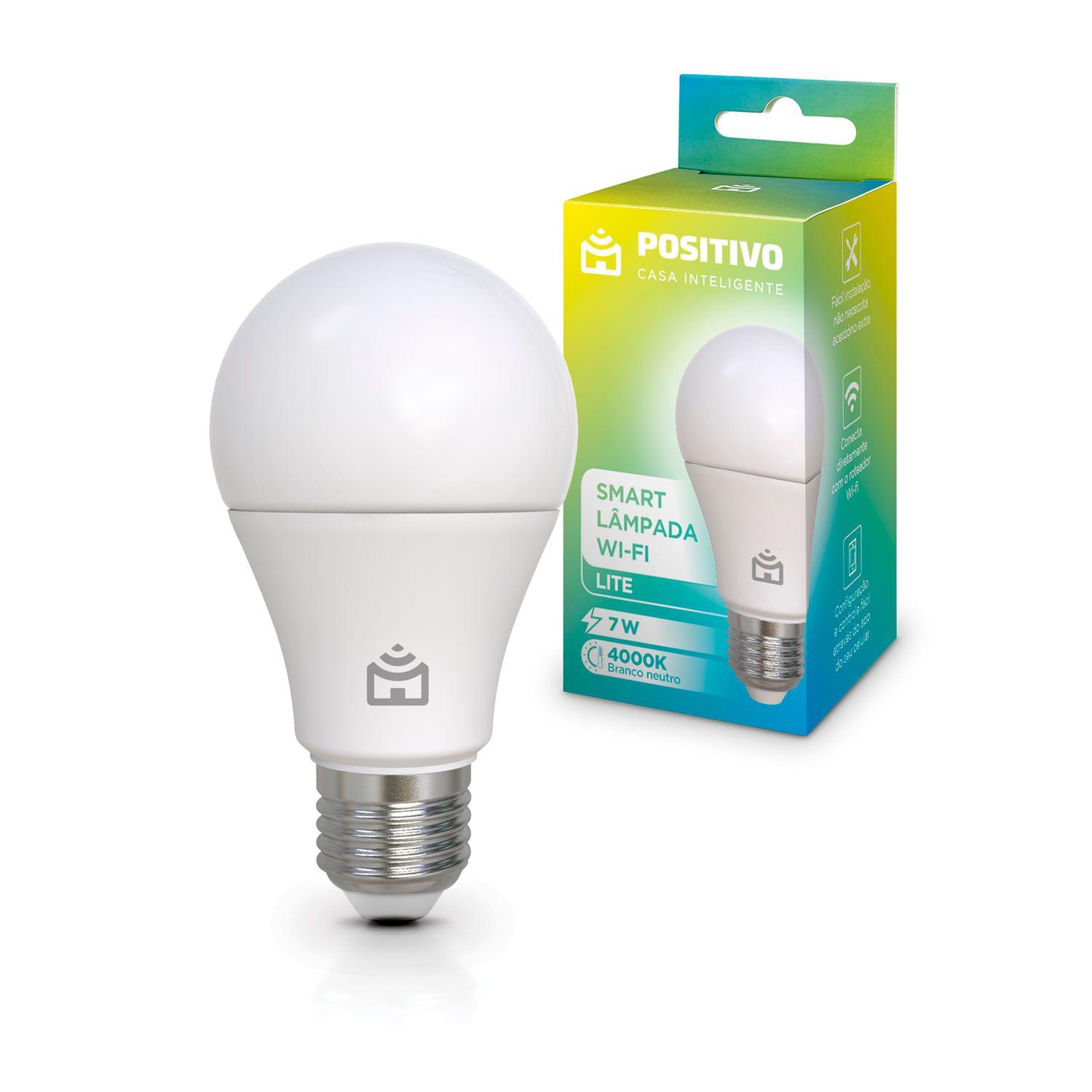 Smart Lampada Wifi Lite - Positivo Casa Inteligente