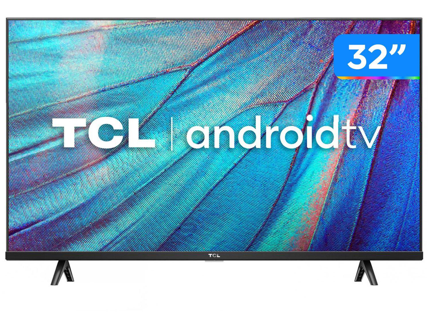 Smart TV 32” HD LED TCL S615 VA 60Hz