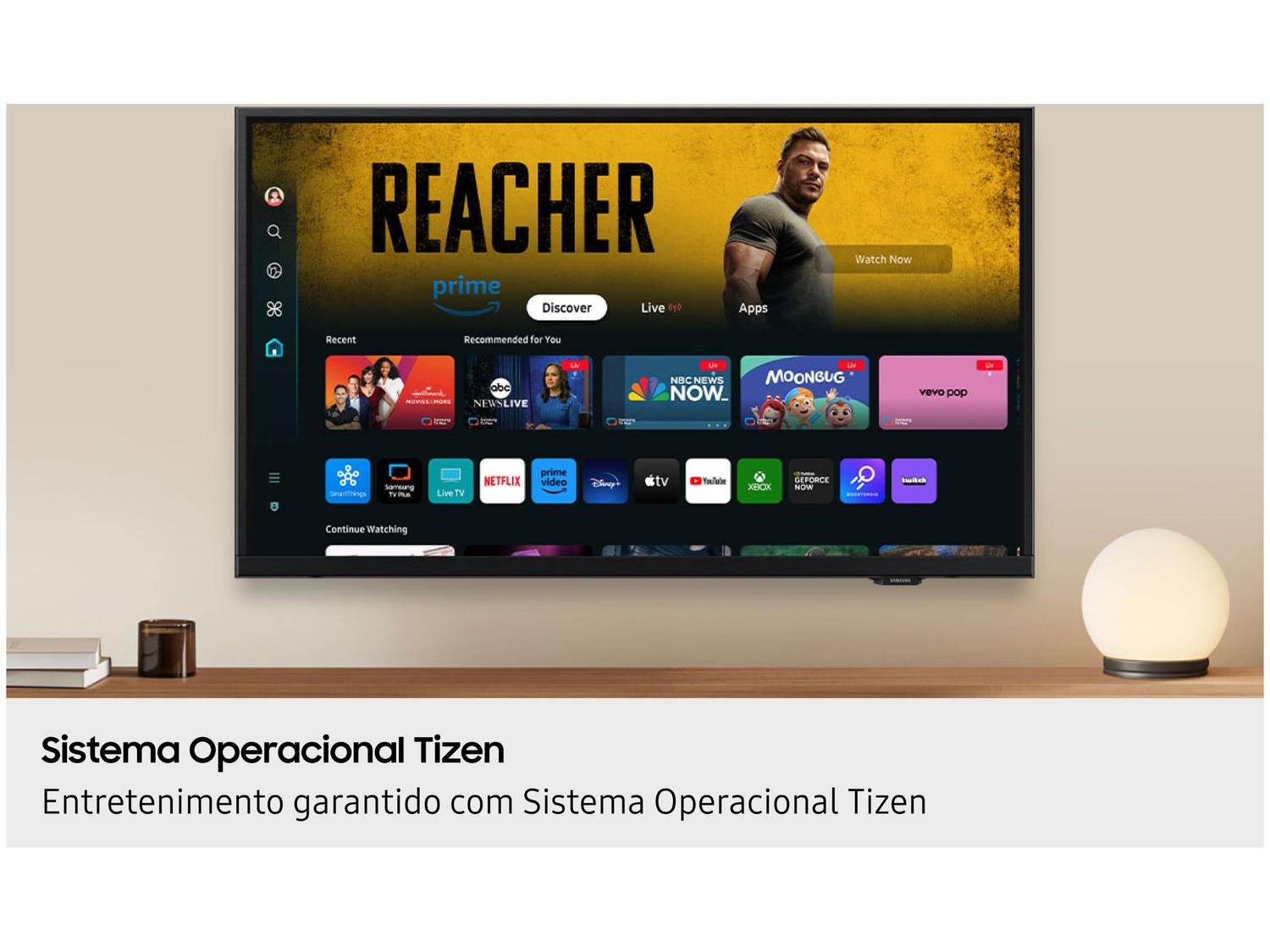 Smart TV 32" Samsung HD 32H5000F Tizen com Alexa 2 HDMI
